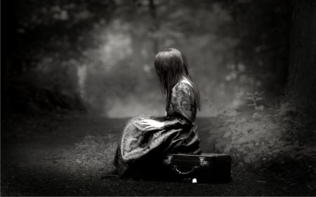 Одиночество девушка