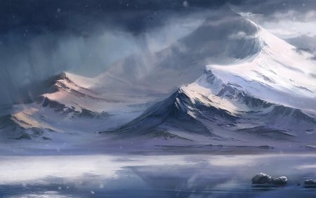 Ледяная пустыня арт