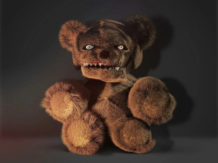Страшный плюшевый мишка