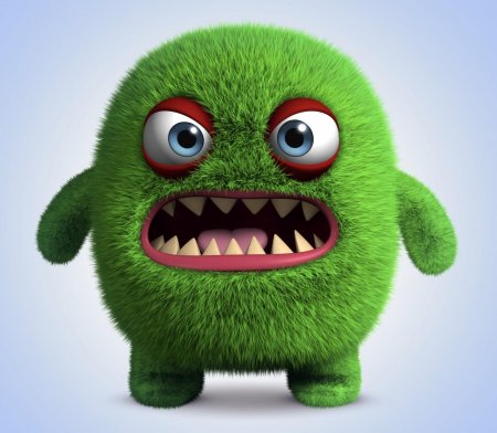 Пушистый монстрик