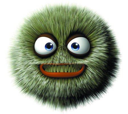 Пушистый монстрик