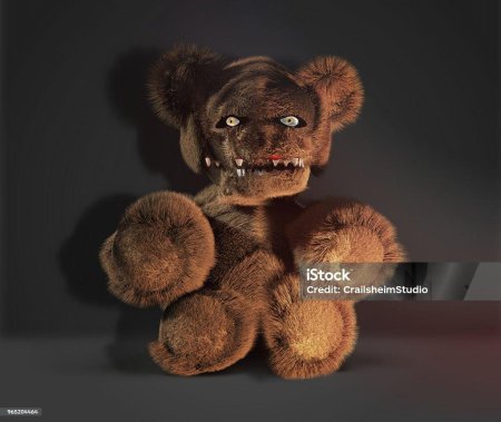 Страшный плюшевый мишка