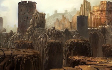 Фэнтези город