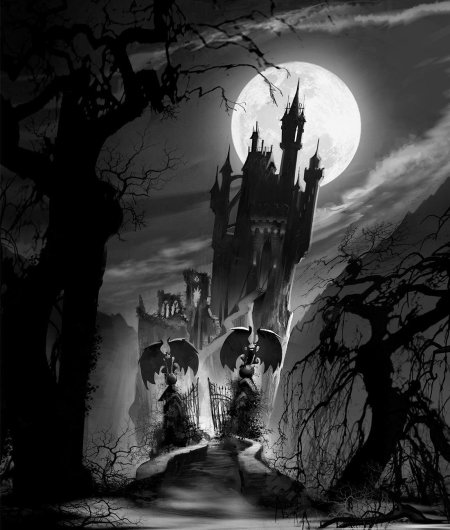 Трансильвания замок Дракулы мрачный