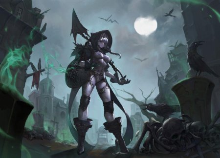 Тёмное фэнтези персонажи