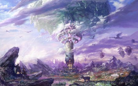 Фэнтези пейзажи