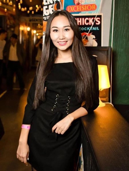 Казашка Рамина Канатаева