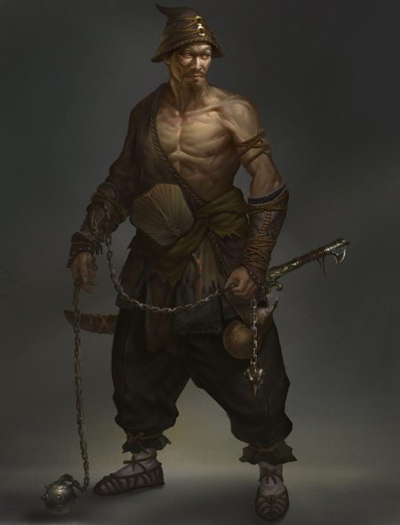 Разбойник концепт арт ДНД