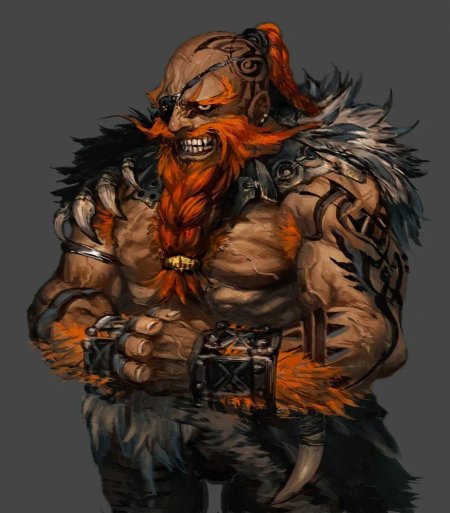 Дварф монах ДНД