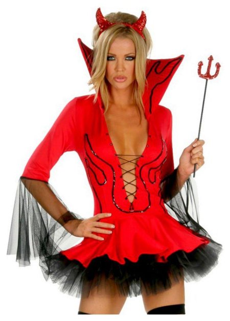 Костюм красной дьяволицы