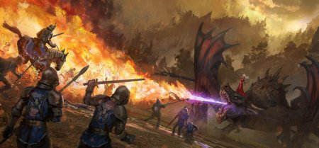 Рыцарь против дракона