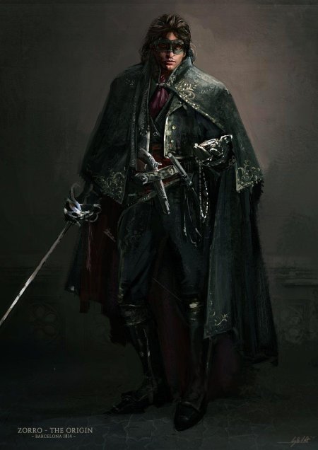 Мужчина фэнтези пират Мушкетер