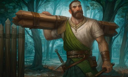 Крестьянин ДНД арт