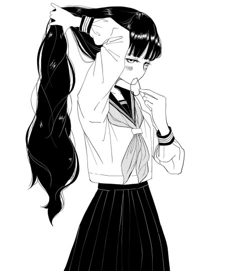 Манхва черно белая