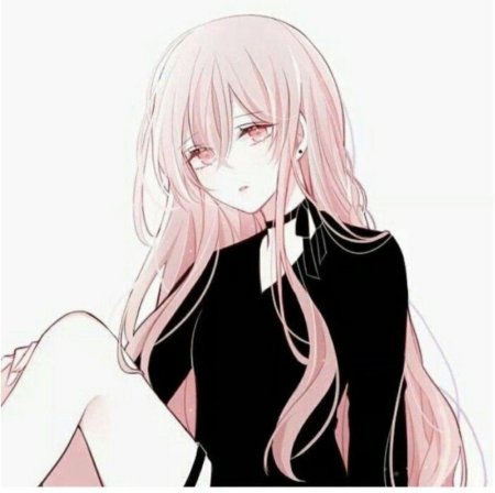 Юи Комори с длинными волосами