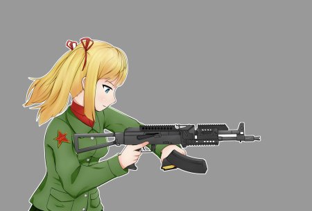 Аниме тянка КС го