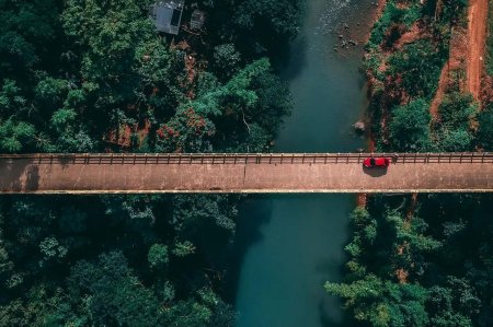 Мост вид сверху