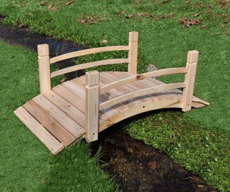 Мостик декоративный для дачи