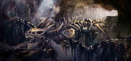 Скелет дракона ДНД