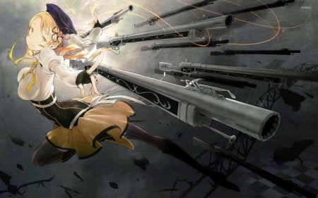 Мами Томоэ оружие