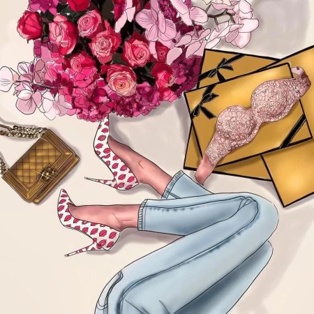 Модные иллюстрации