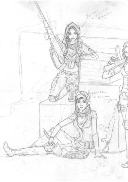 Варфейс рисунки для срисовки