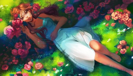 Девушка арт