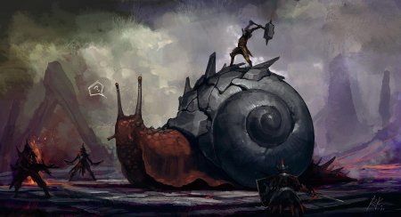 Вархаммер улиточка