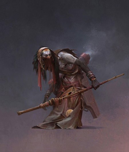 Прокаженный воин арт