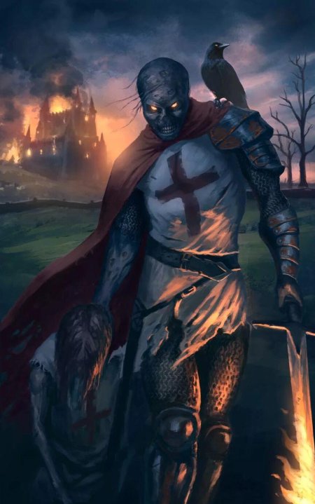 Прокаженный рыцарь арт