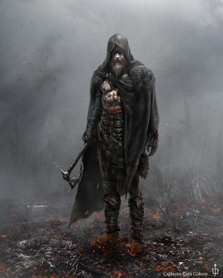 Прокаженный воин арт