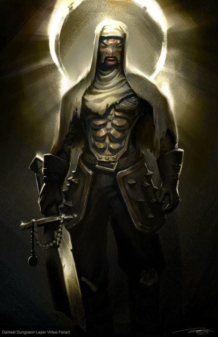 Darkest Dungeon Прокаженный Art