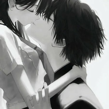 Аниме неон серёзни парен