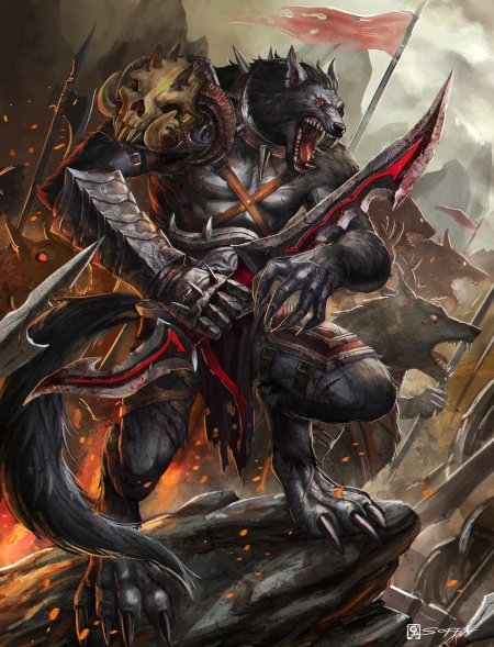 Оборотень Берсеркер фэнтези