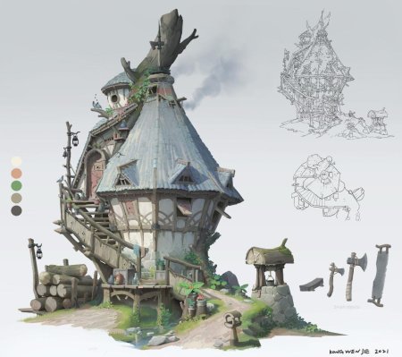 Гномы архитектура