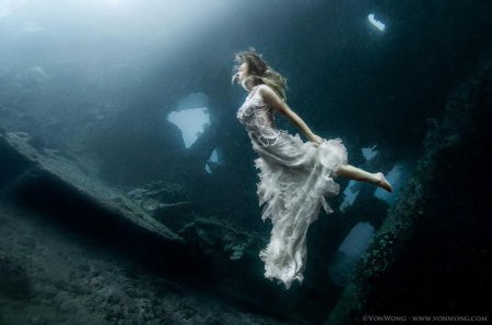 Фотосессия под водой
