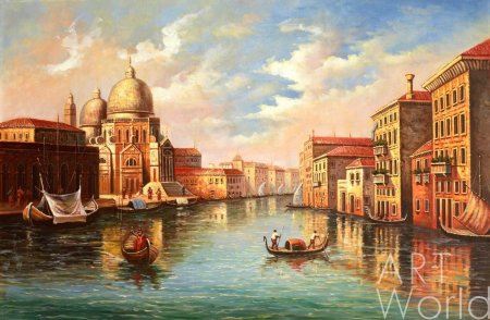 Санта-Мария-делла-Салюте Венеция картина