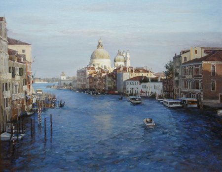 Гранд канал в Венеции в живописи