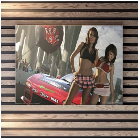 Need for Speed девушки на капоте