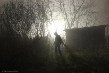 Мрачная фотосессия