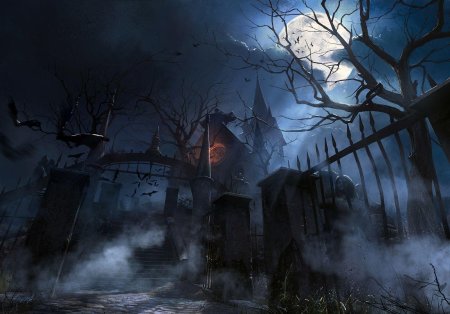 Некрополь фэнтези арт