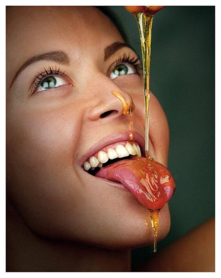 Фотосессия с медом