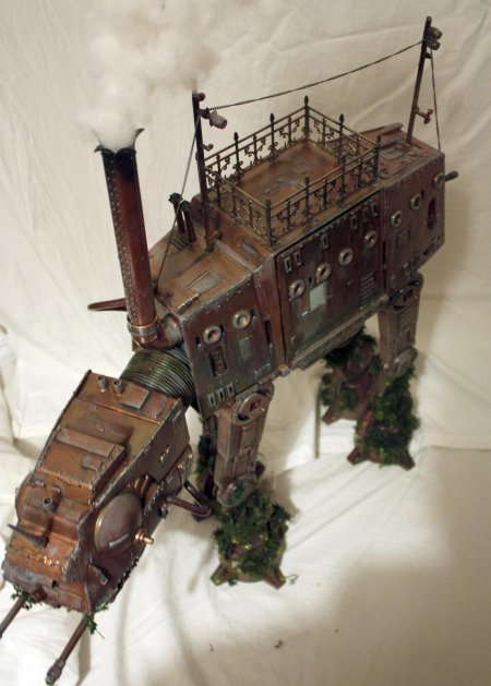 Шагоход стимпанк at at