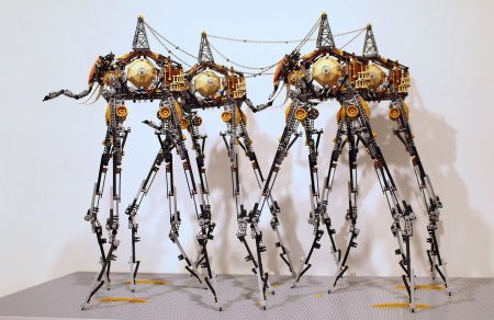 Стимпанк шагоходы