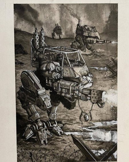 Вархаммер 40000 шагоход