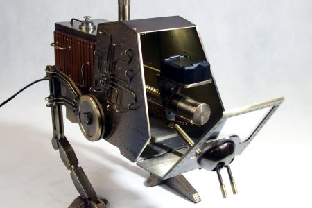 Шагоход стимпанк at at