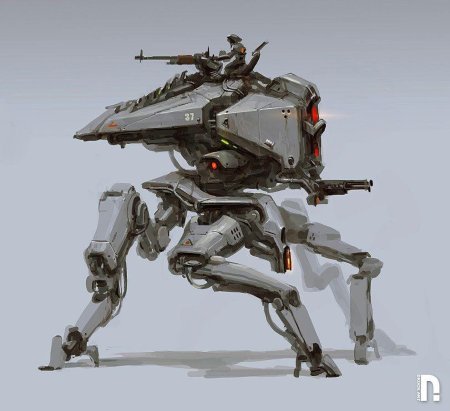 Робот шагоход концепт