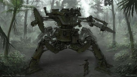 Sci-Fi шагоход