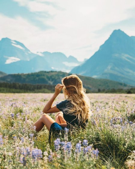 Девушки летом