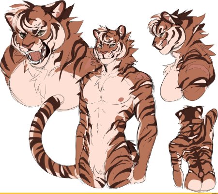 Адопты фурри тигры